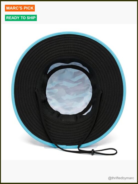UV 50+ Bucket Hat with Adjustable Drawstring Moisture-Wicking UPF Sun Hat main image 7